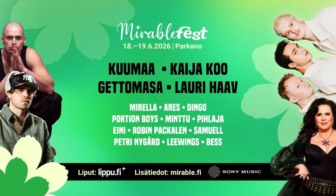 Mirable fest 2026 tulee!